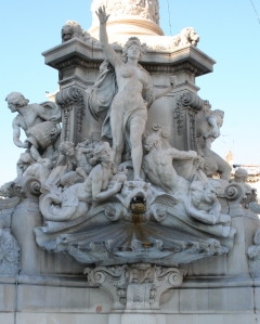 Fountaine Cantini Amphitrite in Marseilles